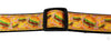 Hamburgers & Fries Dog collar handmade adjustable buckle collar 1" wide or leash - Furrypetbeds