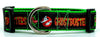 Ghostbusters dog collar handmade adjustable buckle collar 1"or 5/8"wide or leash Petcollarshandmade