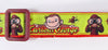 Curious George dog collar Handmade adjustable buckle collar 1"wide or leash - Furrypetbeds