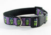 Frankenstein dog collar handmade adjustable buckle collar 1"or 5/8"wide or leash Petcollarshandmade