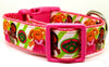 Cabbage Patch Kids dog collar handmade adjustable buckle collar 1"wide or leash - Furrypetbeds