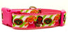 Cabbage Patch Kids dog collar handmade adjustable buckle collar 1"wide or leash - Furrypetbeds