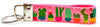 Cactus Key Fob Wristlet Keychain 1"wide Zipper pull Camera strap handmade - Furrypetbeds