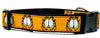 Garfield dog collar handmade adjustable buckle collar 1" wide or leash movie Petcollarshandmade