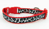 Animal Print cat or small dog collar 1/2" wide adjustable handmade bell or leash Petcollarshandmade
