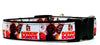 Dunkin Donuts dog collar handmade adjustable buckle 1" or 5/8" wide or leash Petcollarshandmade