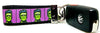 Frankenstein Key Fob Wristlet Keychain 1 1/4"wide Zipper pull Camera strap - Furrypetbeds