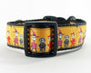 Horror dog collar handmade 12.00 all sizes adjustable buckle collar 1"wide leash - Furrypetbeds