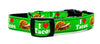 I Love Tacos dog collar handmade adjustable buckle collar 5/8" wide or leash Petcollarshandmade