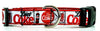 Diet Coke dog collar handmade adjustable buckle 5/8" wide or leash soda pop Petcollarshandmade