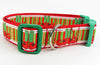 Christmas dog collar Elf shoes handmade adjustable buckle collar 1" wide Petcollarshandmade