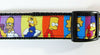 Simpsons dog collar handmade adjustable buckle collar 1" or 5/8" wide or leash - Furrypetbeds