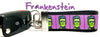 Frankenstein Key Fob Wristlet Keychain 1 1/4"wide Zipper pull Camera strap - Furrypetbeds