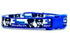Blues Brothers dog collar handmade adjustable buckle collar 5/8" wide or leash Petcollarshandmade