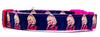 Dolly Parton dog collar handmade adjustable buckle 5/8"wide Country Singer Petcollarshandmade