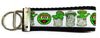 Oscar The Grouch Key Fob Wristlet Keychain 1 1/4"wide Zipper pull Camera strap - Furrypetbeds