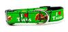 I Love Tacos dog collar handmade adjustable buckle collar 5/8" wide or leash Petcollarshandmade