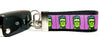 Frankenstein Key Fob Wristlet Keychain 1 1/4"wide Zipper pull Camera strap - Furrypetbeds