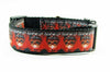 Friday The 13th dog collar handmade adjustable buckle collar 1" wide or leash - Furrypetbeds