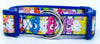 Care Bears dog collar handmade adjustable buckle collar 1" or 5/8" wide or leash Petcollarshandmade