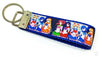 Sailor Moon Key Fob Wristlet Keychain 1"wide Zipper pull Camera strap handmade - Furrypetbeds