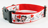 Betty Boop dog collar handmade adjustable buckle collar 1" wide or leash Petcollarshandmade