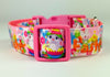 Easter dog collar handmade 12.00 all sizes adjustable buckle collar 1"wide leash - Furrypetbeds