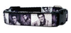 Elvis dog collar handmade adjustable buckle collar 5/8" wide or leash fabric - Furrypetbeds
