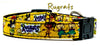 Rugrats Dog collar handmade adjustable buckle collar 5/8"wide or leash small dog - Furrypetbeds