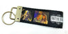 Beetlejuice Key Fob Wristlet Keychain 1 1/4"wide Zipper pull Camera strap - Furrypetbeds
