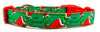 Grinch dog collar handmade adjustable buckle collar 5/8" wide or leash handmade - Furrypetbeds