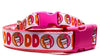 Dunkin Donuts dog collar handmade adjustable buckle 1"or 5/8" wide or leash Petcollarshandmade