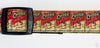 Cheetos dog collar handmade adjustable buckle collar 5/8" wide or leash fabric Petcollarshandmade