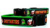 Ghostbusters dog collar handmade adjustable buckle 5/8" wide or leash Movie Petcollarshandmade