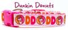 Dunkin Donuts dog collar handmade adjustable buckle 1"or 5/8" wide or leash Petcollarshandmade