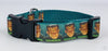 Frankenstein Dog collar Handmade adjustable buckle collar 1" wide or leash Petcollarshandmade