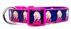 Dolly Parton dog collar handmade adjustable buckle 1" or 5/8" wide or leash Petcollarshandmade