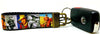 John Wayne Key Fob Wristlet Keychain 1"wide Zipper pull Camera strap handmade - Furrypetbeds