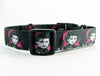 Horror dog collar handmade 12.00 all sizes adjustable buckle collar 1"wide leash - Furrypetbeds