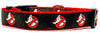 Ghostbusters dog collar handmade adjustable buckle 1" or 5/8" wide or leash Petcollarshandmade