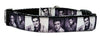 Elvis dog collar handmade adjustable buckle collar 5/8" wide or leash fabric - Furrypetbeds