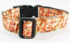 Marilyn dog collar handmade adjustable buckle collar 1" wide or leash $12 collar - Furrypetbeds