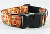 Marilyn dog collar handmade adjustable buckle collar 1" wide or leash $12 collar - Furrypetbeds