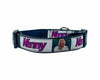 Kenny Rogers dog collar adjustable buckle 1" or 5/8" wide or leash Country music Petcollarshandmade