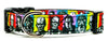 Horror Characters Dog collar handmade adjustable buckle 5/8" wide or leash Petcollarshandmade - Furrypetbeds
