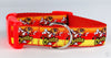 Cheetos dog collar handmade adjustable buckle collar 1" or 5/8" wide or leash Petcollarshandmade