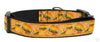 Hamburgers & Fries Dog collar handmade adjustable buckle collar 1" wide or leash - Furrypetbeds