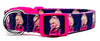 Dolly Parton dog collar handmade adjustable buckle 5/8"wide Country Singer Petcollarshandmade