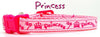 Princess cat or small dog collar 1/2"wide adjustable handmade or leash Petcollarshandmade