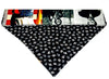 Bruce Springsteen Dog Bandana Over the Collar dog bandana Dog collar bandana Petcollarshandmade